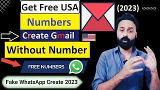 Get free USA number for Whatsapp | Whatsapp fake number (2023) | How to create fake Whatsapp account