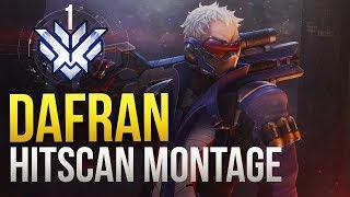 Dafran - RANK 1 WORLD Hitscan Montage - Tracer / Soldier GOD - Overwatch Montage