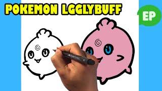 How to Draw Pokemon - Igglybuff - Easy Pictures to Draw