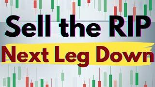 Where to "SELL THE RIP" for next leg lower?