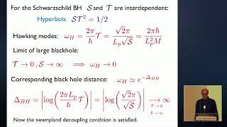 Dieter Lüst - Black Holes and the Swampland