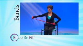 Sit and Be Fit Resistance Band Workout (Segment from Episode # 1320)