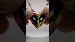 Deadpool and Wolverine Heart Necklaces! Gamestop Find! #deadpool #wolverine #marvel #mcu #gamestop