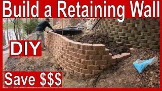 How to Build a Retaining Wall