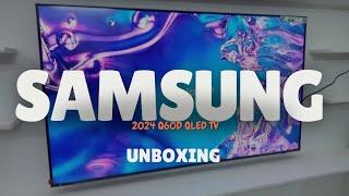 SAMSUNG 2024 Q60D QLED TV UNBOXING