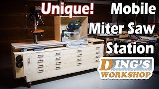 One of a Kind! The Best Mobile Miter Saw Station for my Festool Kapex