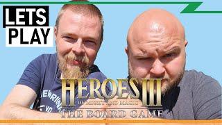 Epic 2-Player Showdown: Heroes of Might and Magic 3 Board Game!