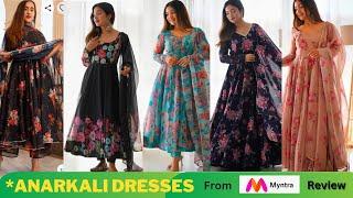 *Anarkali Dresses from MYNTRA #anarkali #anarkalidress #anarkalikurtis #myntrahaul #review