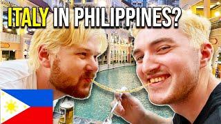 Is This ITALY or the Philippines?!  Europeans First Time at Venice Grand Canal Mall