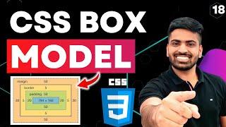 CSS Course | CSS Box Model | div, box-sizing, margin, padding | Web Development Course Tutorial 18