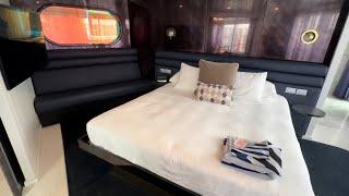 Virgin Voyages Mega Rockstar Suites Tour - Gorgeous, Posh, Fab & Massive suites & EXTRA SAILOR LOOT