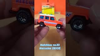 Matchbox no.30 Mercedes 280GE #shorts #matchbox #matchboxcars #matchboxcollection #diecast