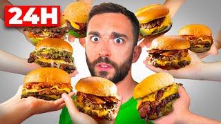 Mangio SOLO SMASH BURGER per 24H! *Pura goduria*