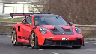 Supercars Leaving a Car Show (SCUK Breakfast Meet @McLaren Leeds)!!!