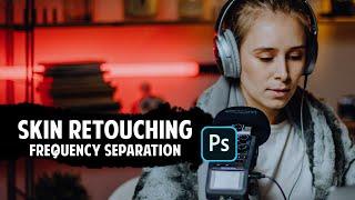 Skin retouching (Frequency Separation) | Photoshop 2020