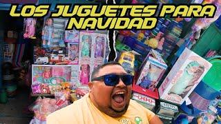 Mercado Colon De Santa Ana  Buscando Juguetes Navideños