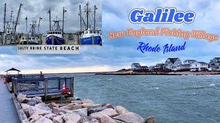 Galilee a fishing village in RHODE ISLAND | January 14, 2024