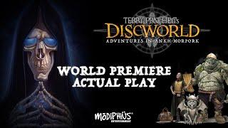 Discworld: Adventures in Ankh-Morpork TTRPG - WORLD PREMIERE ACTUAL PLAY