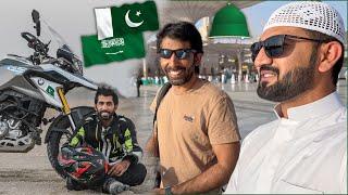 He Came on Bike From Pakistan To Saudi Arabia on MOTORCYCLE ft @WildlensbyAbrar