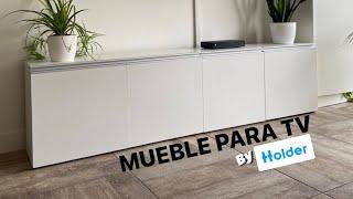 MUEBLE PARA TV “RACK” EN MELAMINA (By Holder) / PROYECTO MUEBLE