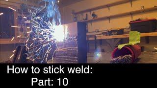 How to stick weld: horizontal welding (Series part 10)