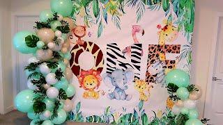 Review - Mocsicka Party Backdrop | Balloon Garland DIY | How to