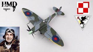 Spitfire Mk IX RAF No.315 (Polish) Sqn, Gabreski, England, 1943, Hobby Master 1:48 Diecast HA8304