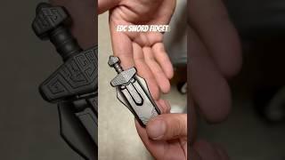 New favorite  Fidget Push Sword #edc #fidget #fidgettoys #unboxing #satisfying #love #magnet #fyp
