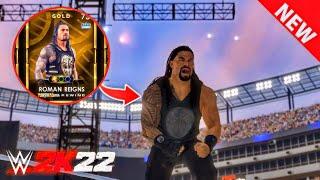 HOW TO PLAY AS ROMAN REIGNS '15 IN WWE 2K22