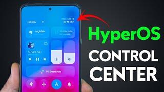 HyperOS Control Center For Xiaomi Phone - Install Now!