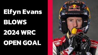 Elfyn Evans BLOWS BIGGEST CHANCE for WRC Title - WRC #wrc #worldrallychampionship