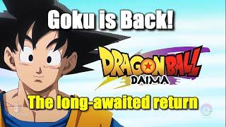 DRAGON BALL DAIMA: ¿Goku's Epic Return?