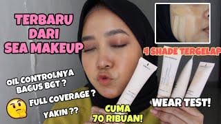 OKSIDASI ?! REVIEW JUJUR & LENGKAP SEA MAKEUP ACNE 24H LONGWEAR FOUNDATION DIKULIT OILY SKIN