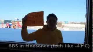 Cold in Moosonee