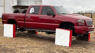 Truck on Square wheels drives 50mph Proving Mythbusters Wrong