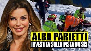 ULTIM'ORA ALBA PARIETTI INVESTITA SUGLI SCI DA DUE GIOVANI: PORTATA IN OSPEDALE. LE SUE CONDIZIONI