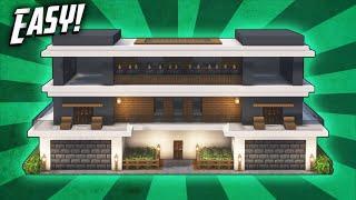 Minecraft: How To Build A Modern Mansion House Tutorial (#48)