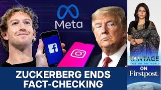 Meta’s New Policy: Is Zuckerberg Aligning with Trump? | Vantage with Palki Sharma