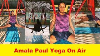 Amala Paul Yoga On Air ||#AmalaPaul ||35mm Golden Screen ||#35mmGS