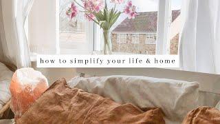 10 Ways To SIMPLIFY Your Life & Home | Minimalist & Simple Living