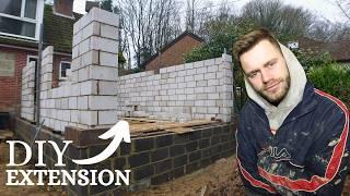 Our DIY Extension has Officially Begun | DIY Home Renovation