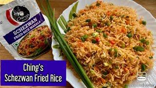 Schezwan Fried Rice Using Ching’s secret Schezwan fried rice masala| Ching’s Fried Rice recipe