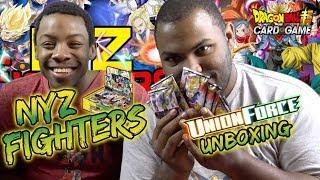 NYZ Fighters Unbox a Union Force Dragon Ball Super Card Game Box