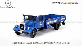 mercedes-Benz Lo 2750 Renntransporter 1:43 Premium ClassiXXs diecast scale model truck