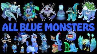 ALL BLUE MONSTERS (My Singing Monsters)