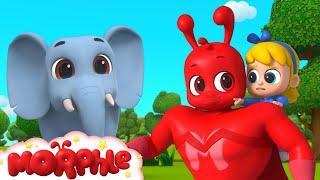 Giant Animals | Morphle and Gecko's Garage - Cartoons for Kids | @Morphle