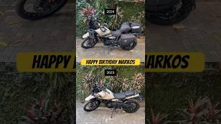 Happy Birthday in advance Markos! ️ #himalayan450 #motorcyclelife #motorcyclelove #motorcycle