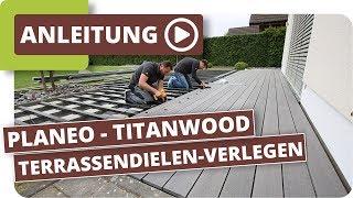 planeo TitanWood Terrassendielen verlegen.