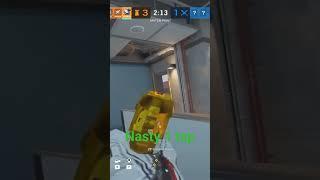 The most DISRESPECTFUL 1 tap in #siege history. #r6 #shorts #rainbowsixsiege #1tap