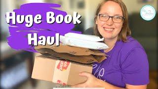 Huge Homeschool Haul || Book Outlet Unboxing || 7 Boxes Full